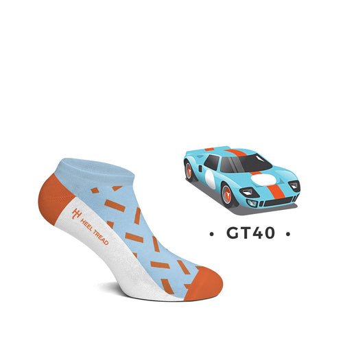 Heel Tread GT40 Ankle Socks
