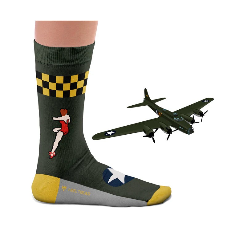 Heel Tread Socks - American Icons - War Machines Pack