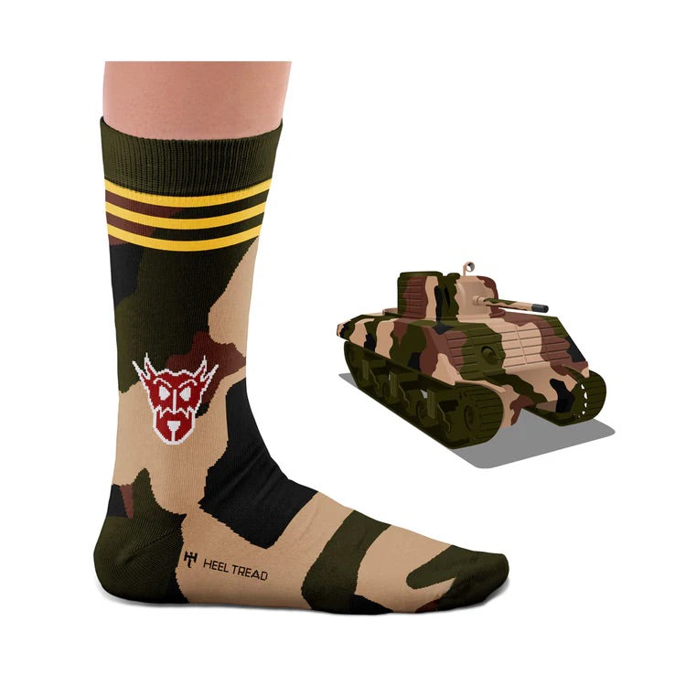 Heel Tread Socks - American Icons - War Machines Pack