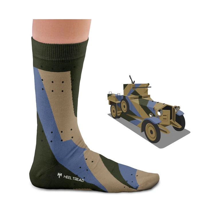 Heel Tread Socks - British Icons - War Machines Pack