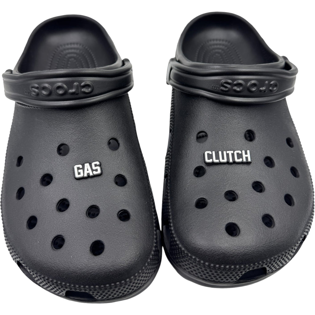 Clutch Gas Shoe Charms for Crocs