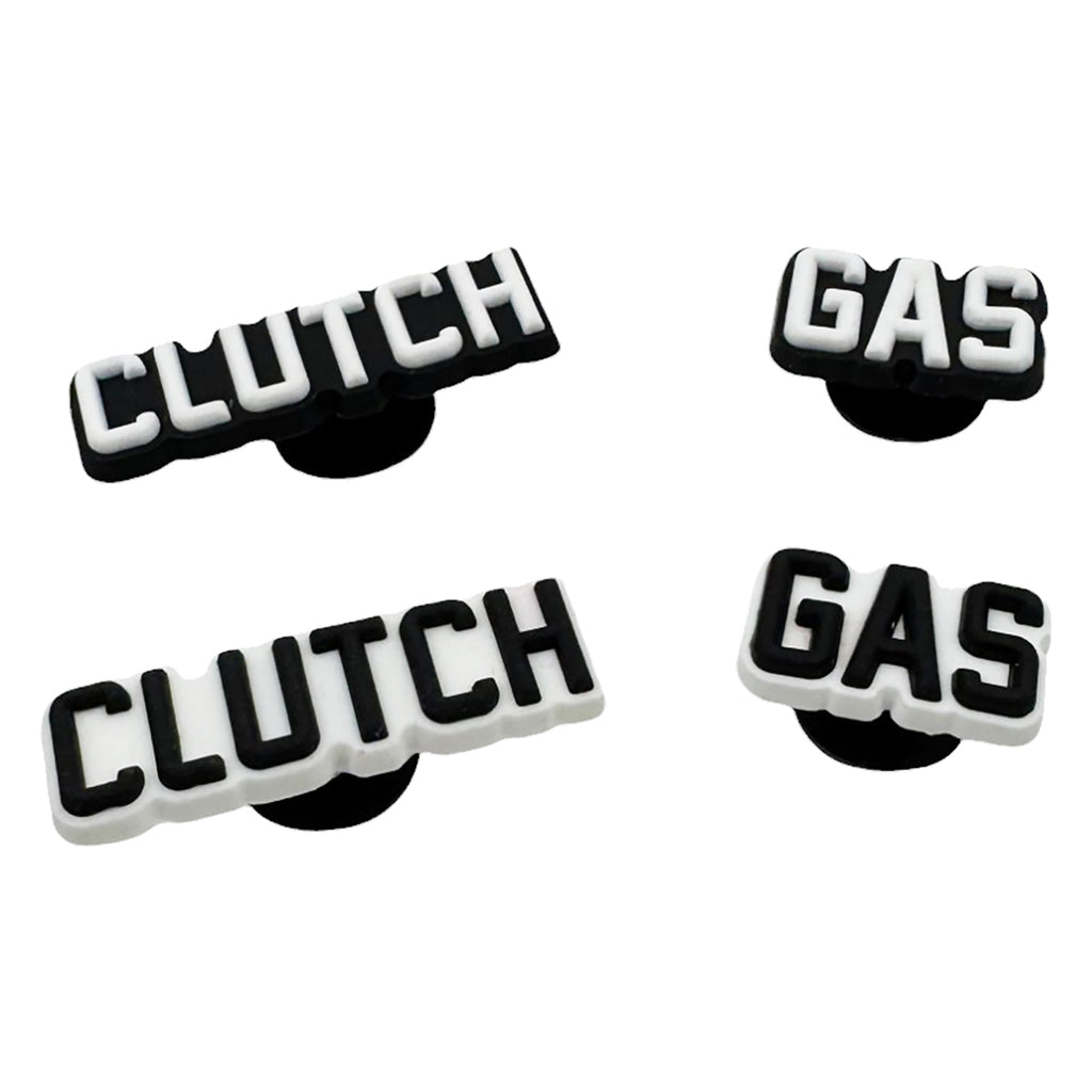 Clutch Gas Shoe Charms for Crocs