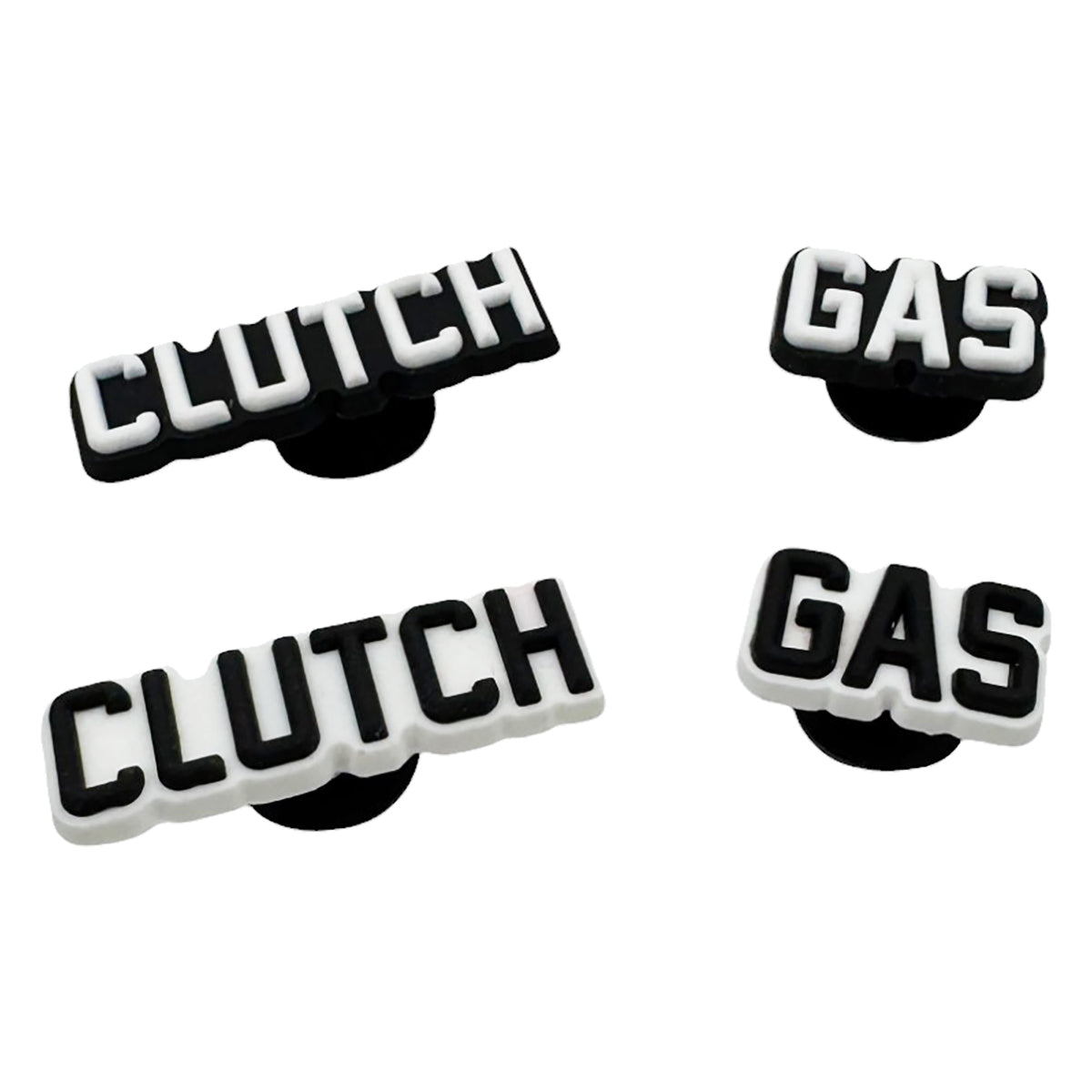 Clutch Gas Shoe Charms for Crocs