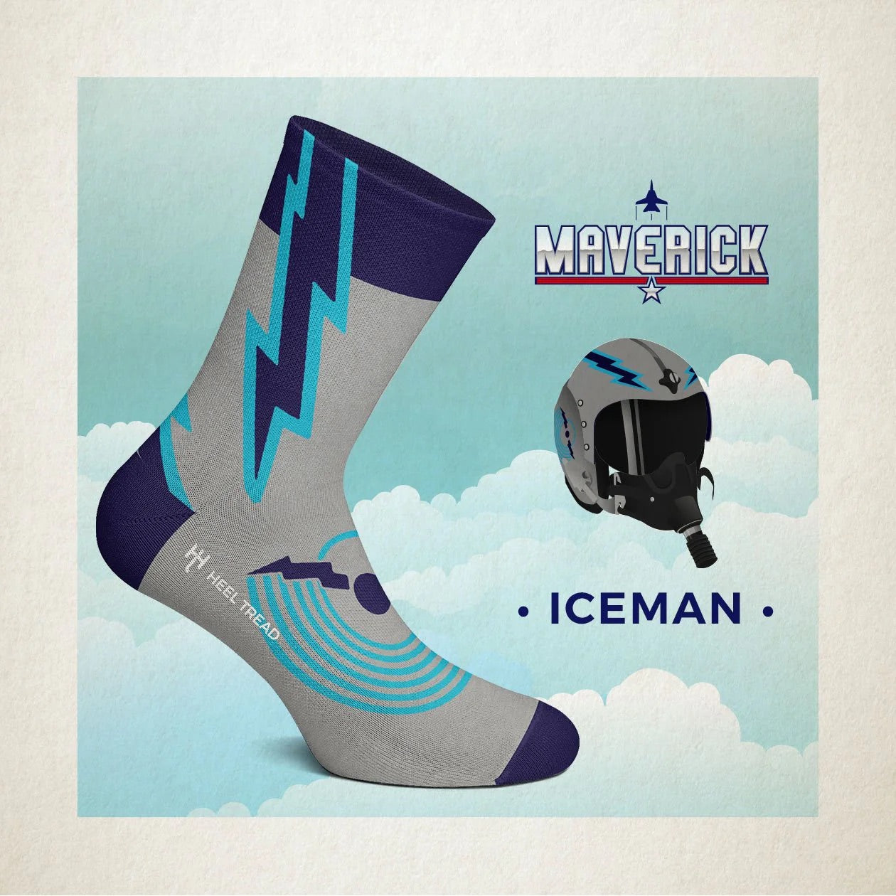 Heel Tread Socks - Top Gun Maverick Pack