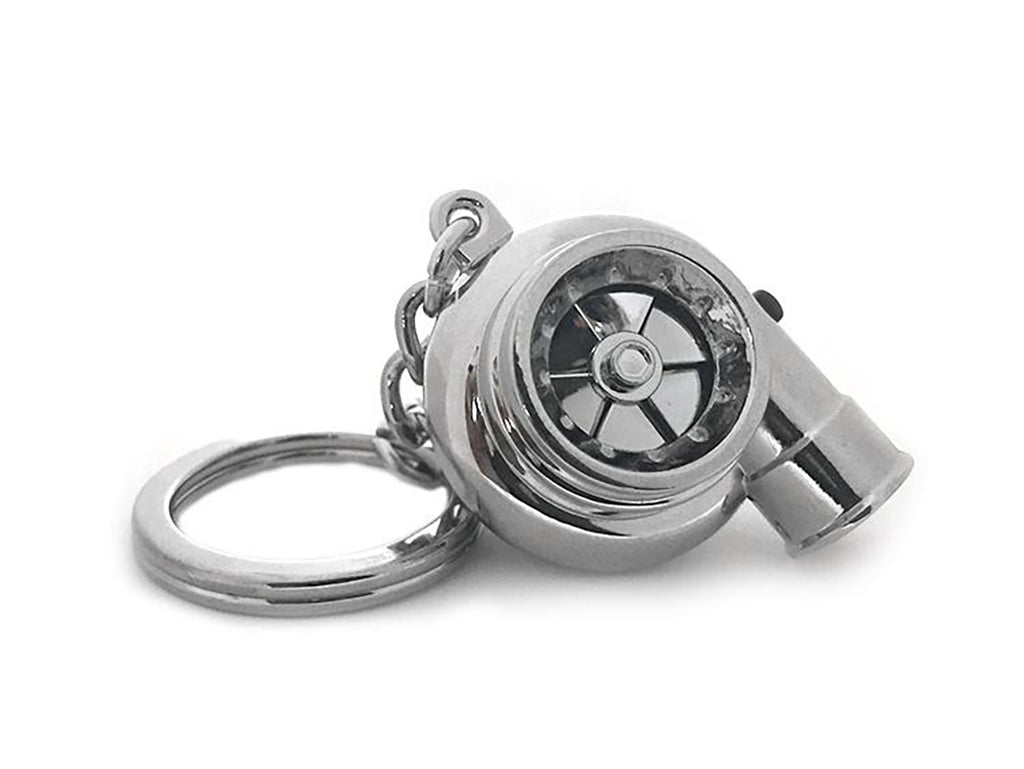 Boostnatics Electronic Turbo Keychain V4 - Chrome
