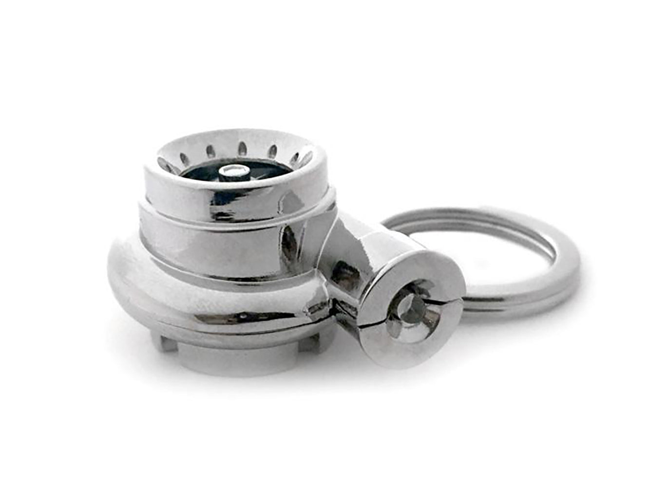 Boostnatics Electronic Turbo Keychain V4 - Chrome