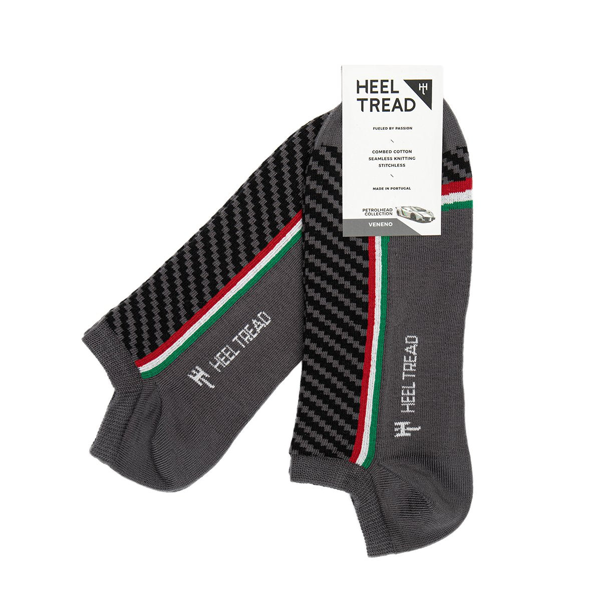 Heel Tread Veneno Ankle Socks