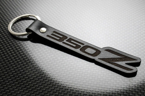 Leather Keychain for Nissan 350Z