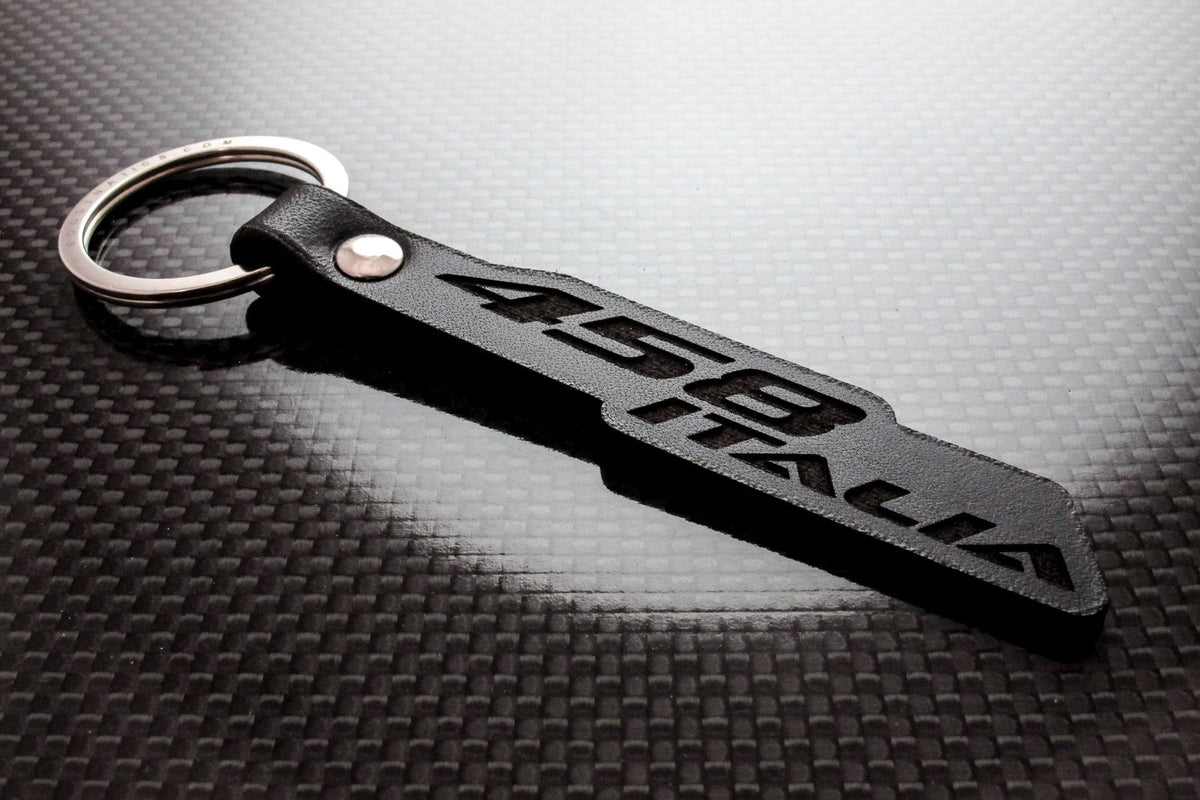 Leather Keychain for Ferrari 458 Italia – Boostnatics