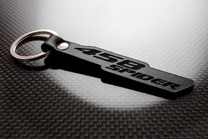 Leather Keychain for Ferrari 458 Spider
