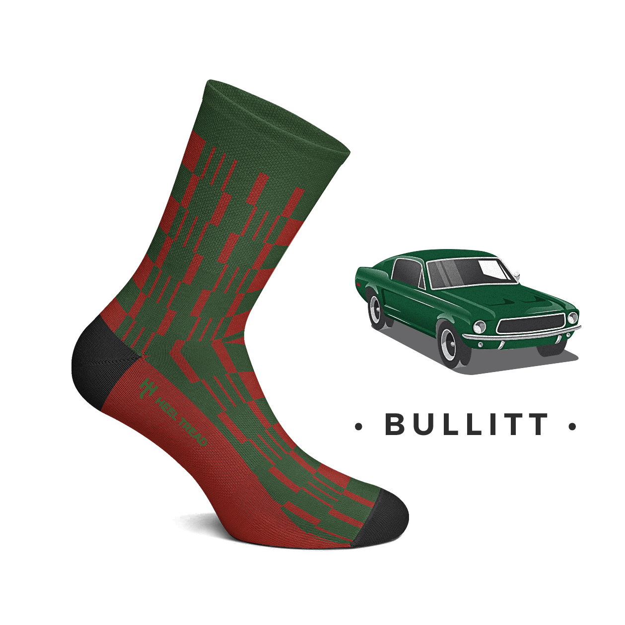 Heel Tread Bullitt Socks
