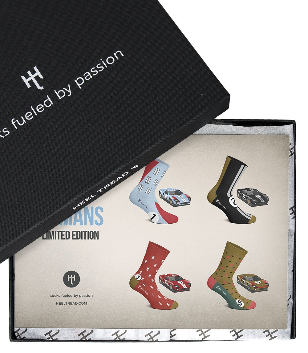 Heel Tread Socks - '66 GT40 Pack