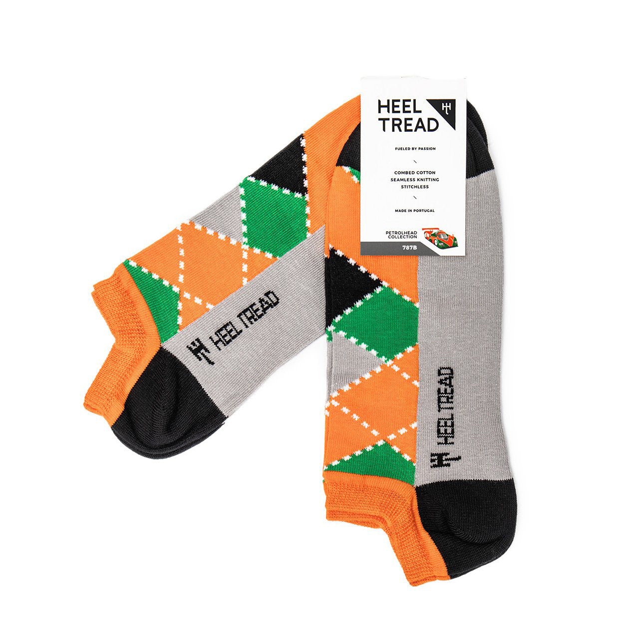 Heel Tread 787B Ankle Socks