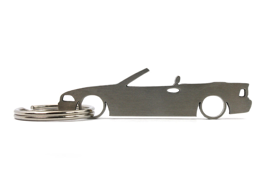 E36 Cabrio Silhouette Keychain