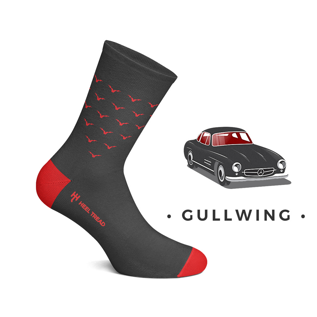 Heel Tread Gullwing Socks