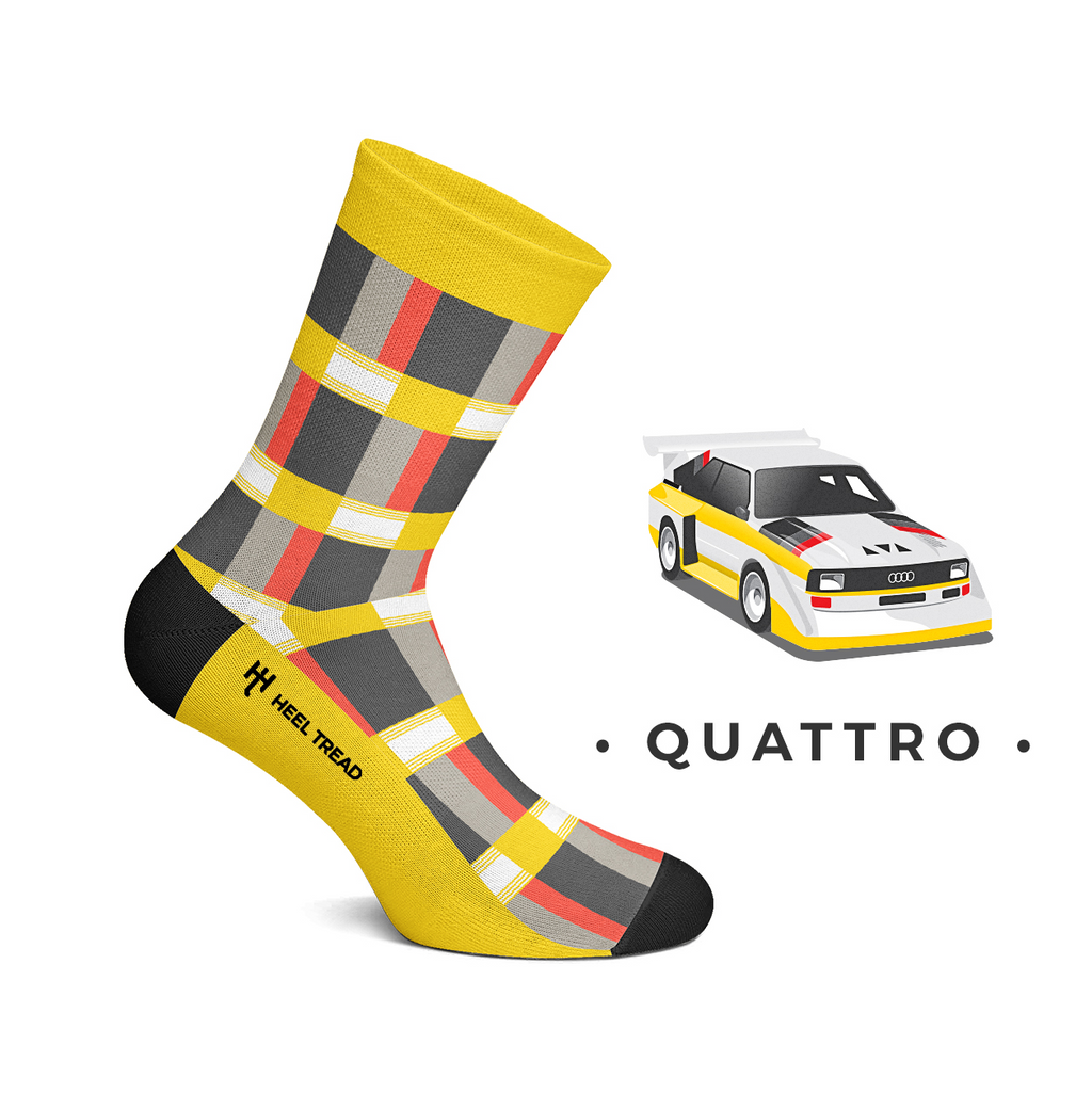 Heel Tread Quattro Socks