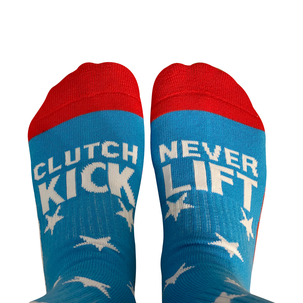 Clutch Kick Never Lift Socks (All American)