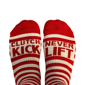 Clutch Kick Never Lift Socks (American Flag)