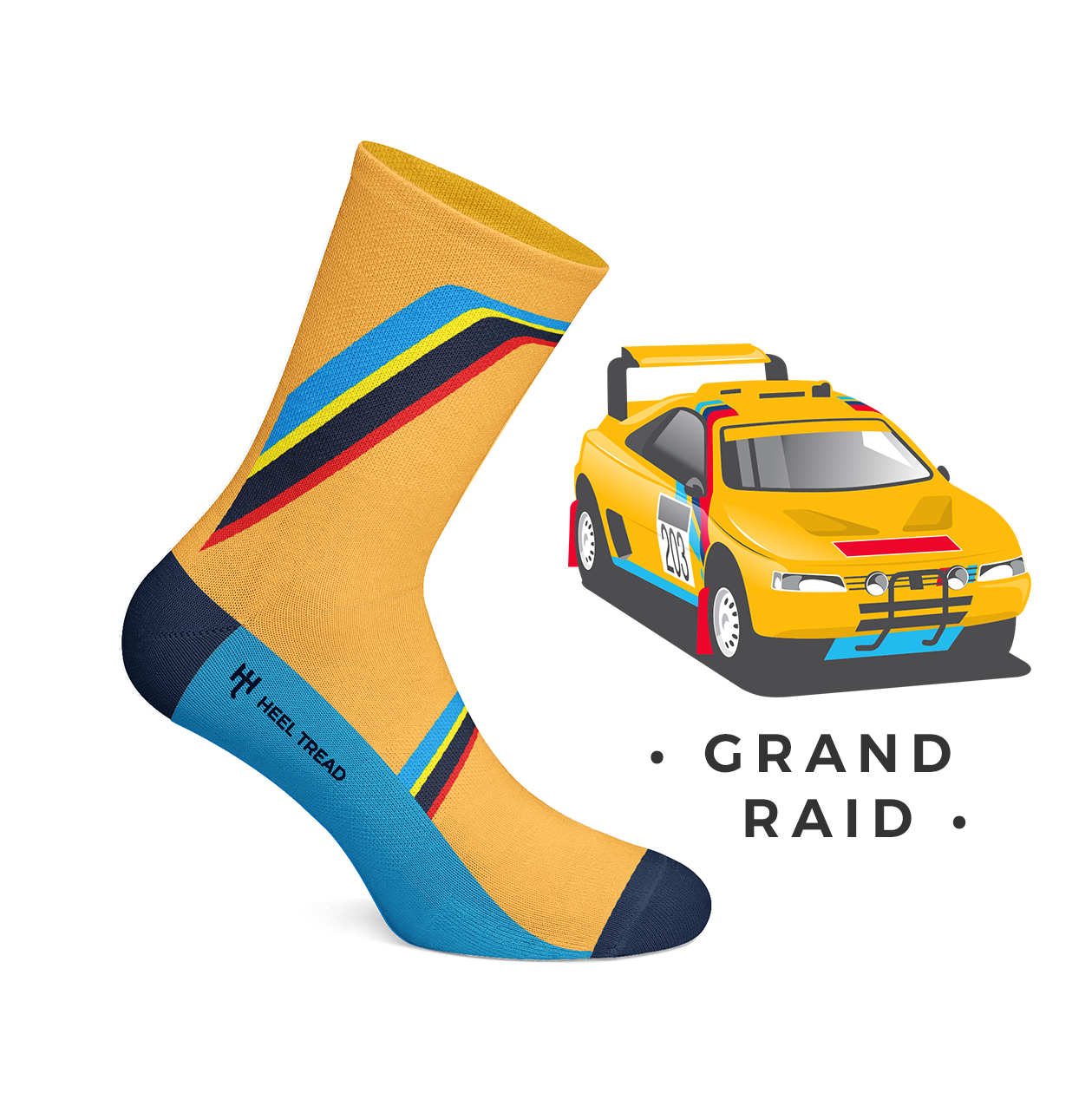 Heel Tread Grand Raid Socks
