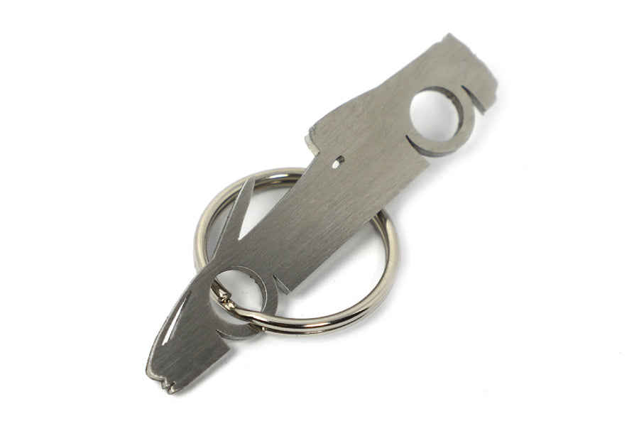 Ferrari 458 Italia Spider Silhouette Keychain