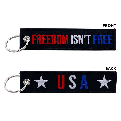 Freedom Isn't Free Key Tag