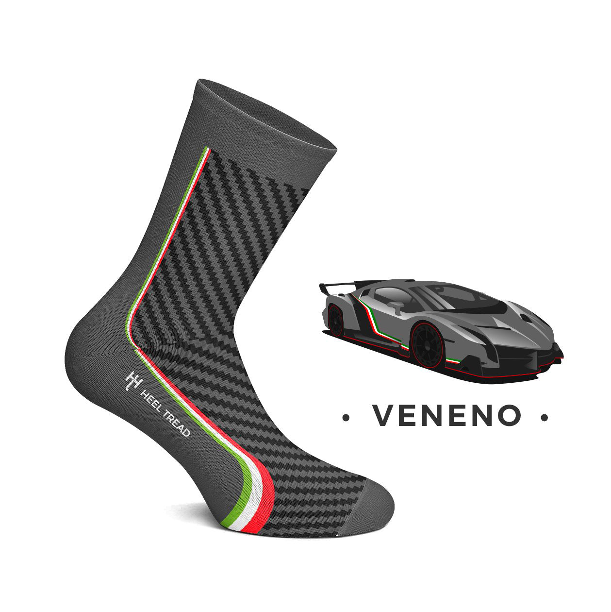 Heel Tread Veneno Socks