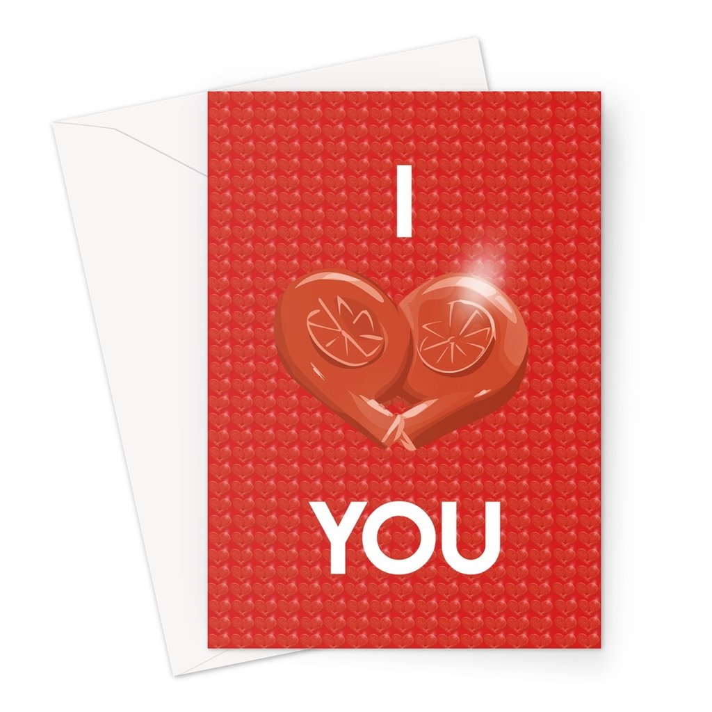 Turbo Heart You Greeting Card (V1)