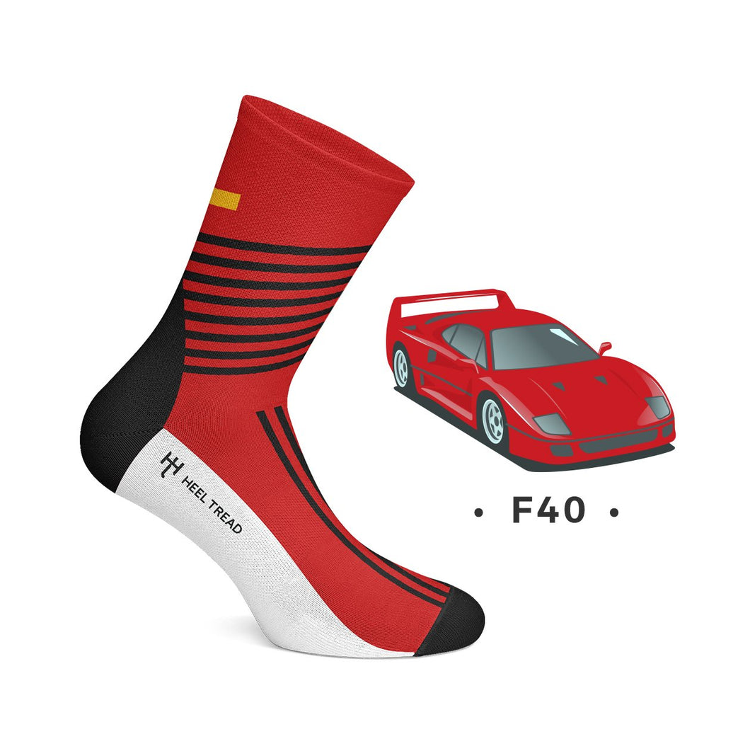Heel Tread F40 Socks