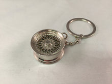 BBS Alloy Wheel Keychain - Silver