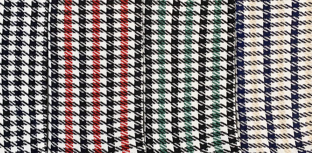 Heel Tread Socks - Pepita Heritage Pack