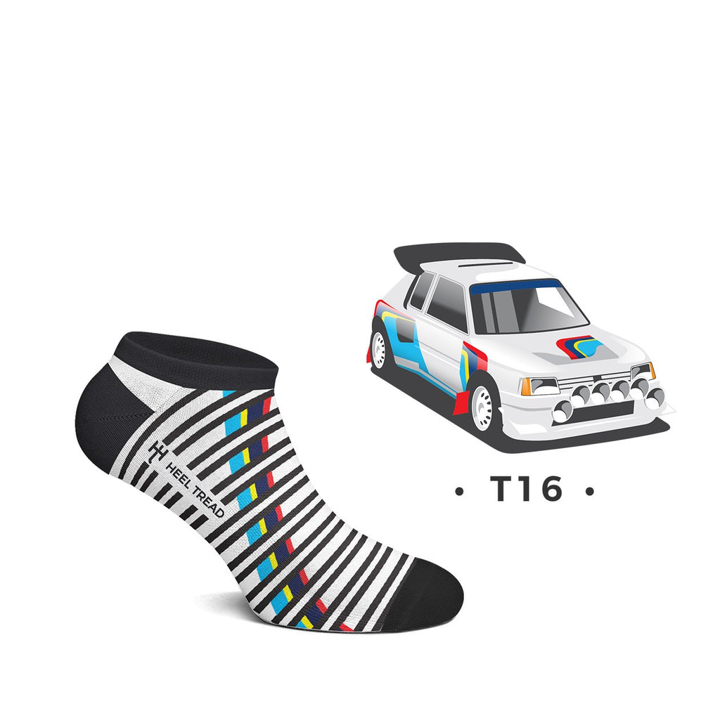 Heel Tread T16 Ankle Socks