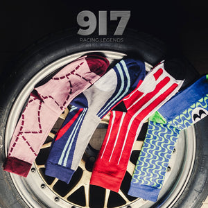 Heel Tread Socks - 917 Pack - Racing Legends