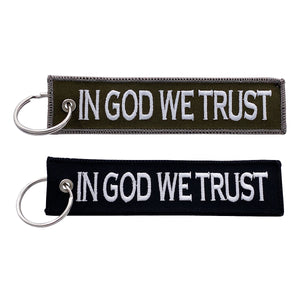 In God We Trust Key Tag