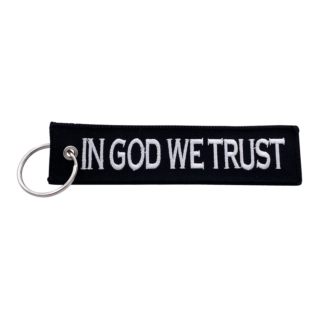 In God We Trust Key Tag