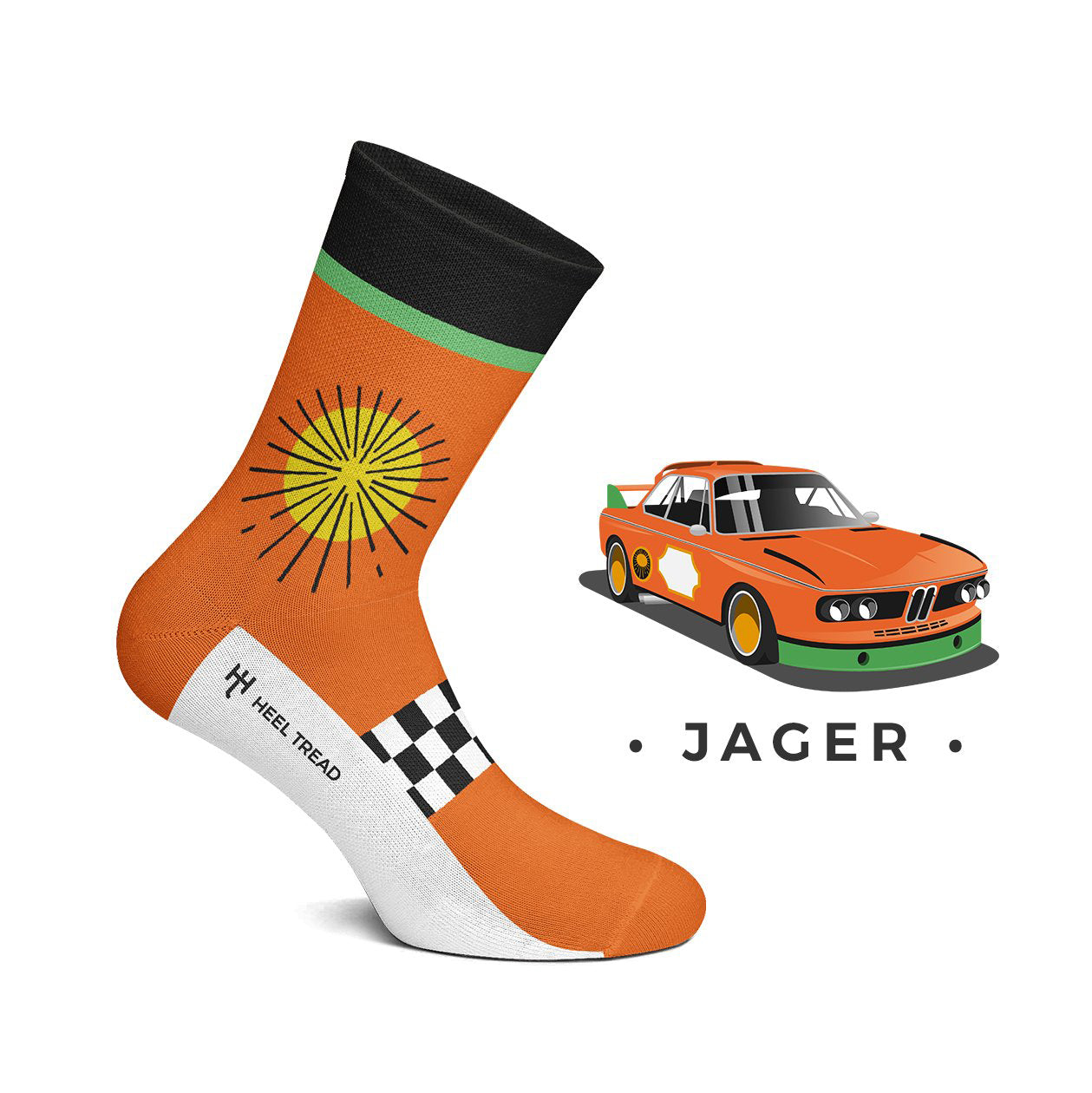 Heel Tread Jager Socks