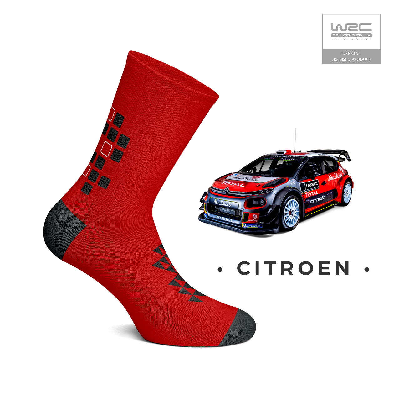 Heel Tread Socks - WRC Official Team Livery Pack