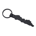 Embossed Leather Keychain for Miata