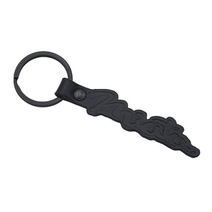 Embossed Leather Keychain for Miata