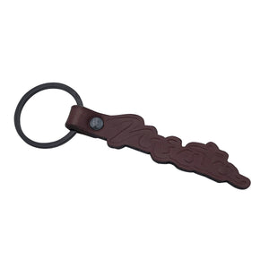 Embossed Leather Keychain for Miata