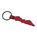 Embossed Leather Keychain for Miata