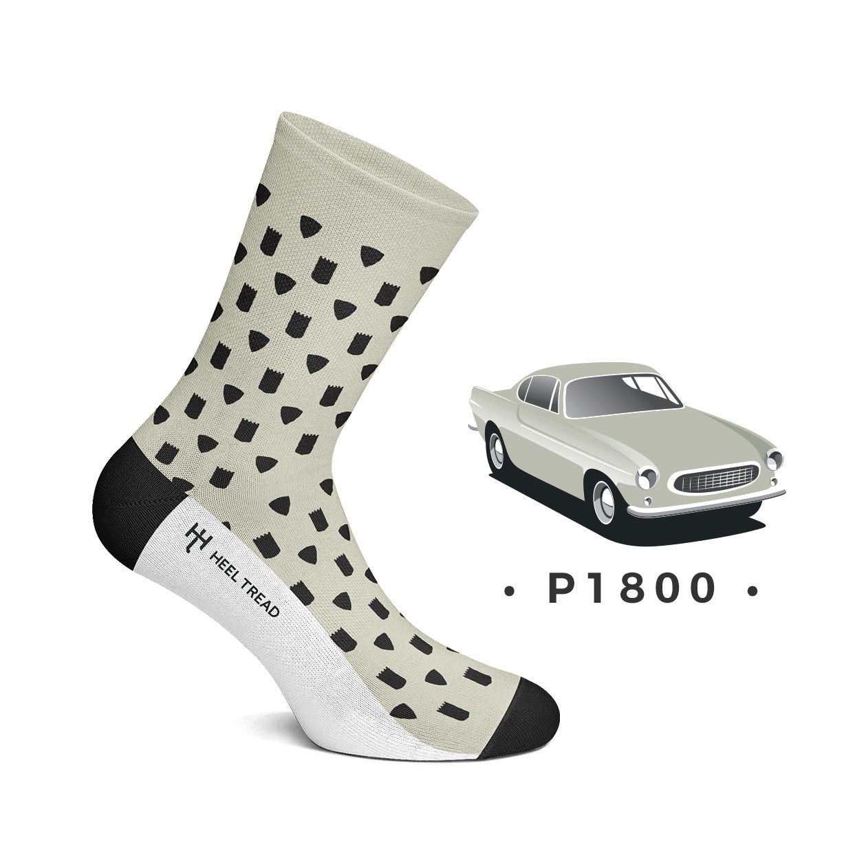 Heel Tread P1800 Socks