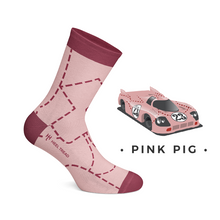 Heel Tread Pink Pig Socks