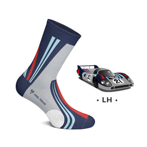 Heel Tread Socks - 917 Pack - Racing Legends