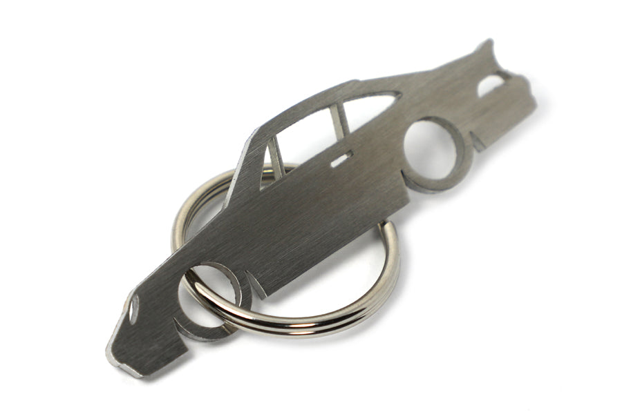 911 (993) Turbo Silhouette Keychain