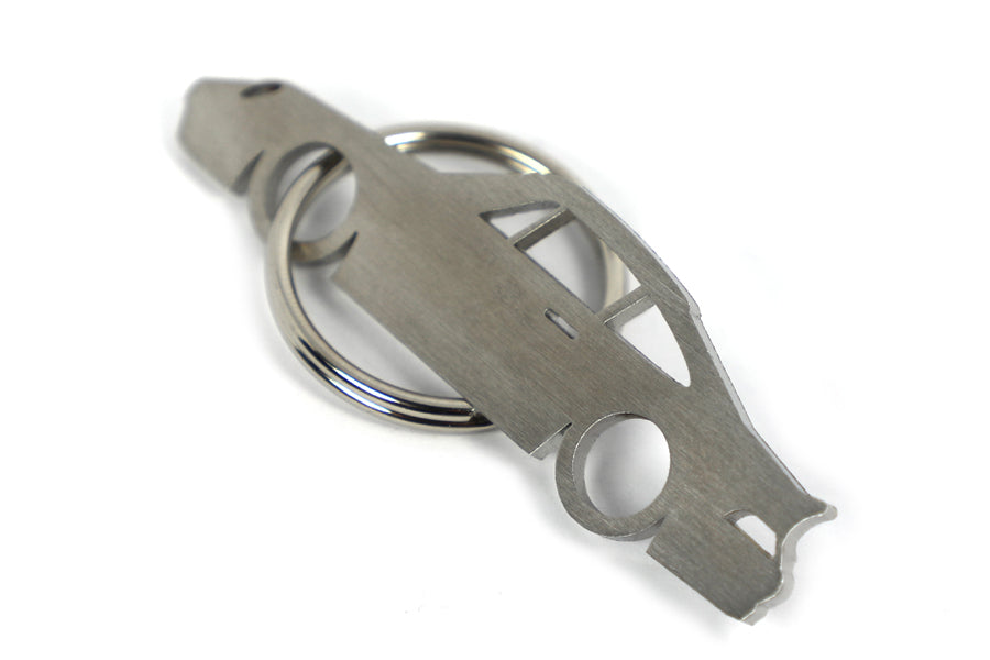 911 (993) Turbo Silhouette Keychain