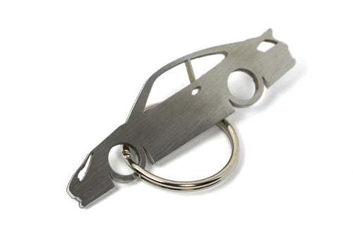 911 (996) Turbo Silhouette Keychain