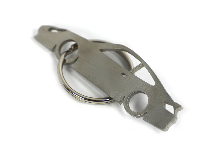 911 (996) Turbo Silhouette Keychain