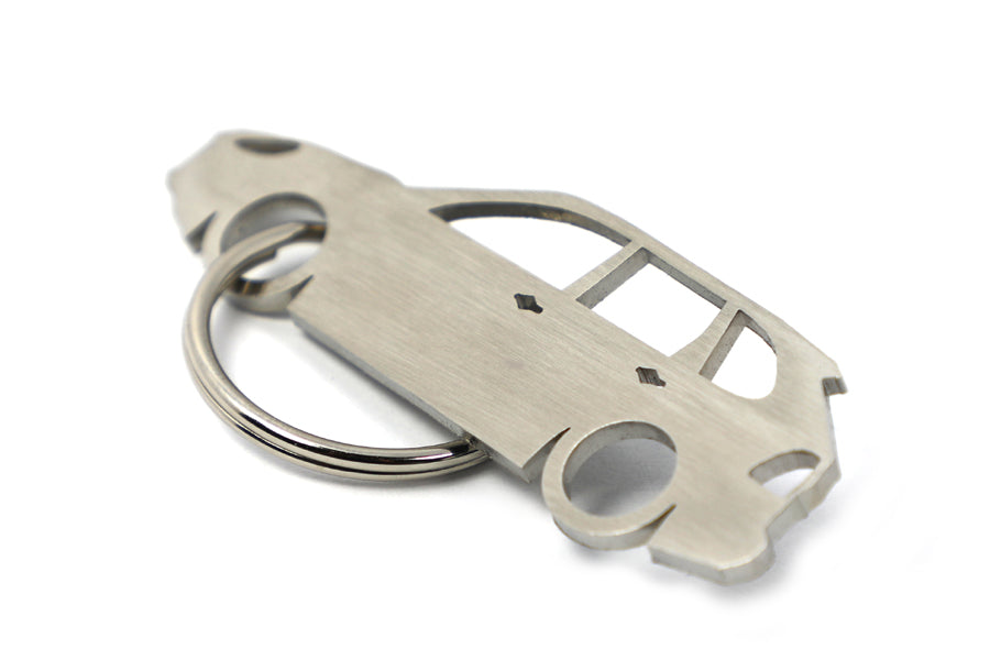 Cayenne (1st Gen 9PA) Turbo Silhouette Keychain