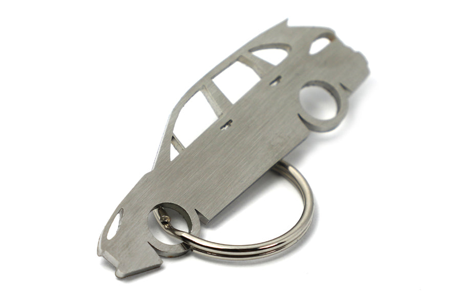 Cayenne (2nd Gen 92A) Turbo Silhouette Keychain