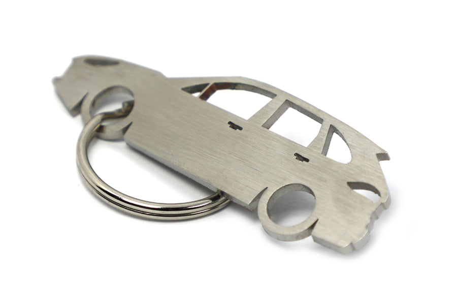 Cayenne (2nd Gen 92A) Turbo Silhouette Keychain